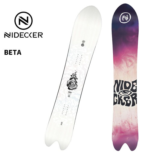 NIDECKER ナイデッカー スノーボード 板 BETA 24-25 モデル NIDECKER ナイデッカー スノーボード 板 BETA 24-25 モデル