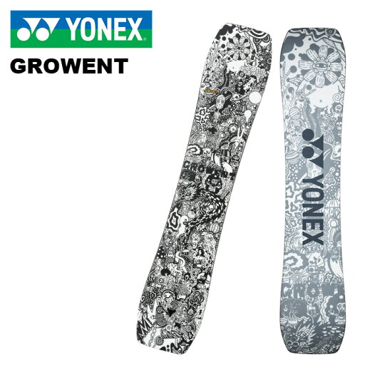 YONEX ヨネックス スノーボード 板 GROWENT 24-25 モデル YONEX ヨネックス スノーボード 板 GROWENT 24-25 モデル