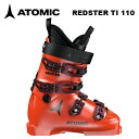 ATOMIC アトミック スキーブーツ REDSTER TI 110 Red/Black 24-25 モデル
