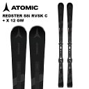 ATOMIC アトミック スキー板 REDSTER S8i REVOSHOCK C + X 12 GW ビンディングセット 24-25 モデル