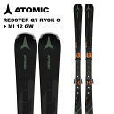 ATOMIC アトミック スキー板 REDSTER Q7 REVOSHOCK C + MI 12 GW ビンディングセット 24-25 モデル