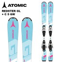ATOMIC アトミック スキー板 REDSTER GL + C 5 GW ビンディングセット 24-25 モデル ジュニア キッズ 子供用