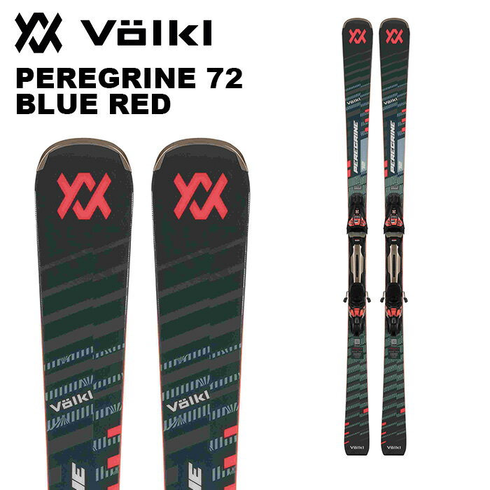 Volkl ե륯  PEREGRINE 72 BLUE RED + rMotion 3 12 GW ӥǥ󥰥å 24-...
