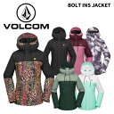 VOLCOM ボルコム ウェア BOLT INS JACKET 24-25(2025)モデル レディース ジャケット
