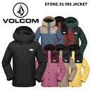 VOLCOM ボルコム ウェア STONE.91 INS JACKET 24-25(2025)モデル ジュニア ジャケット