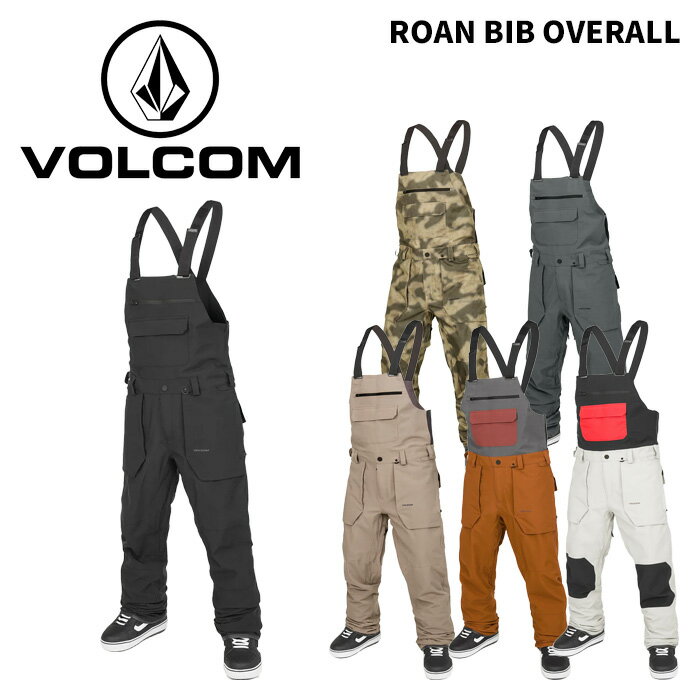 VOLCOM ボルコム ウェア ROAN BIB OVERALL 24-25(2025)モデル パンツ
