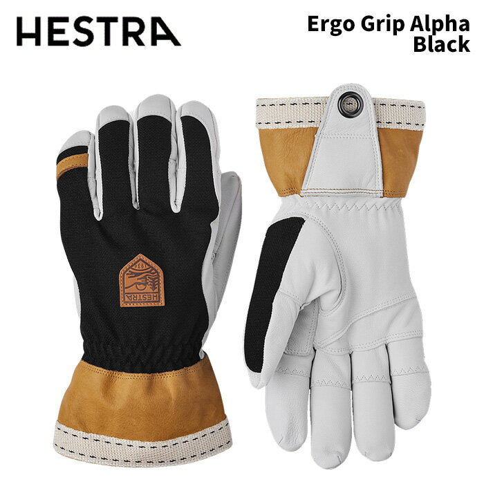 3001850-100HESTRA إȥ  Ergo Grip Alpha Black 24-25 ǥ