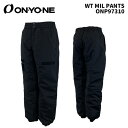ONYONE ONP97310 WT MIL PANTS 24-25(2025)モデル オンヨネ スキーウェア パンツ