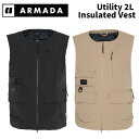 ARMADA アルマダ ウェア Utility 2L Insulated Vest 24-25(2025)モデル ジャケット