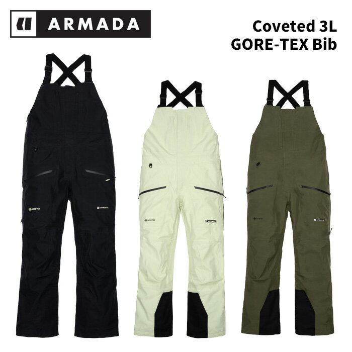 ARMADA アルマダ ウェア Coveted 3L GORE-TEX Bib 24-25(2025)モデル パンツ