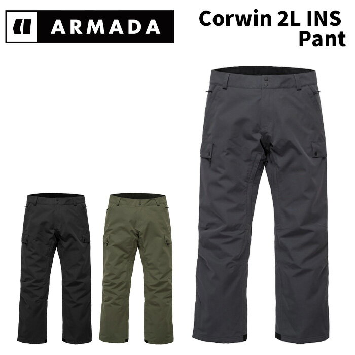 ARMADA アルマダ ウェア Corwin 2L INS Pant 24-25(2025)モデル パンツ