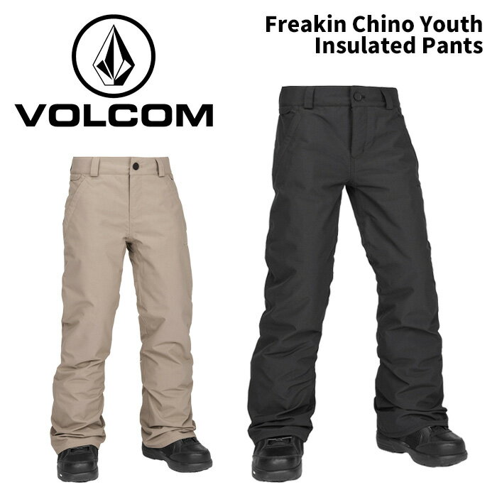 VOLCOM ボルコム ウェア FREAKIN CHINO YOUTH INS PANT 24-25(2025)モデル キッズ パンツ