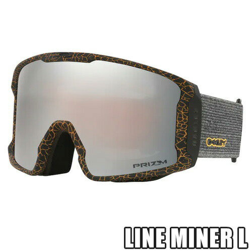 OAKLEY【23/24・LINE MINER L｜STALE SANDBECH SIGNATURE：PRIZM BLACK IRIDIUM】[7070-E1][7070E101]