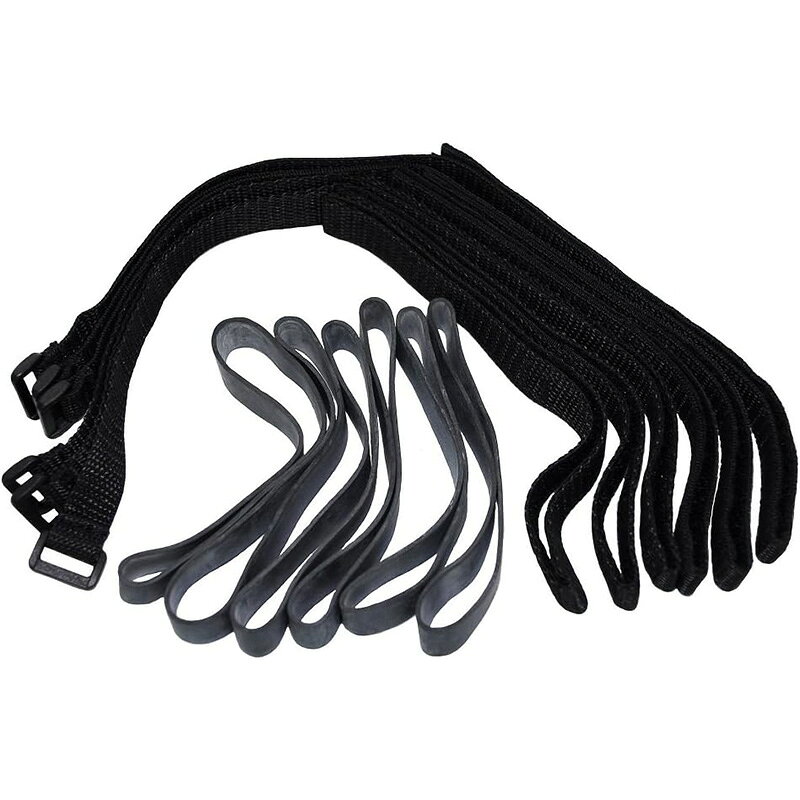 スポーチューブ 【ストラップアンドバンドパック】 ベルクロストラップとラバーバンドのセット 荷物をまとめる際に使用するアイテムです。 ※ご注意※ ・実店舗と在庫を共有しているため、タイミングによって完売となる場合がございます。 ・モニターの発色によって色が異なって見える場合がございます。 ・生産の過程上、縫製作業の糸の継ぎ目、擦過による小さな汚れ、プリント等のムラ、色移り、サイズの数センチのバラつき等が生じる場合がございます。予めご理解頂けます様、よろしくお願い致します。