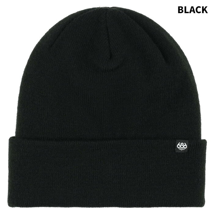 F.JANCK 楽天市場店の686 シックスエイトシックス STANDARD ROLL UP BEANIE 25-26モデル M4WNBNE163｜アングル2