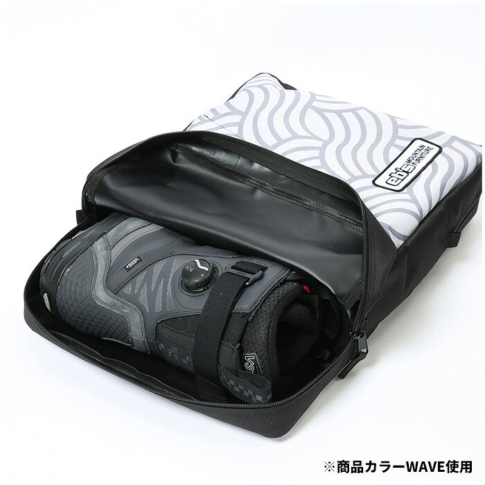 F.JANCK 楽天市場店のeb's エビス BOOTS CASE BLACK ブーツケース バッグ 25-26モデル｜アングル2