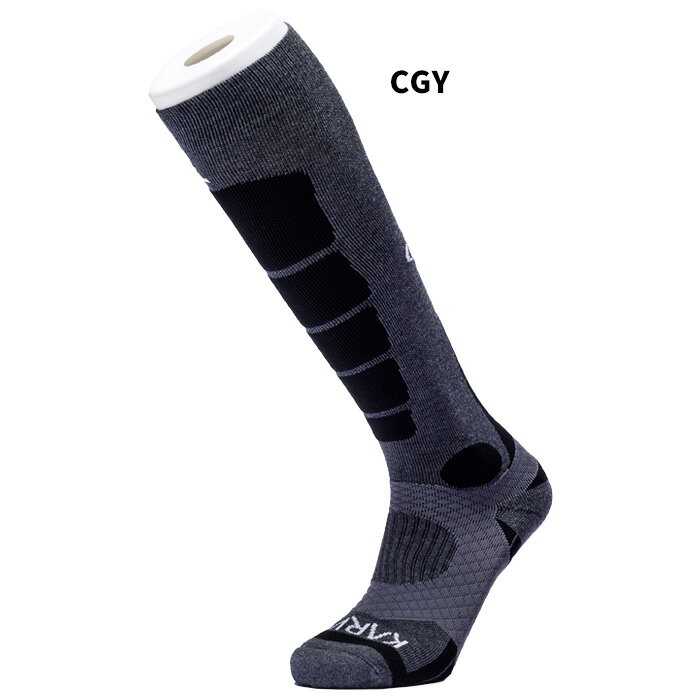 F.JANCK 楽天市場店のKARNA カルナ ソックス AW Gradually Compression Socks KNS-1011 25-26モデル｜アングル2