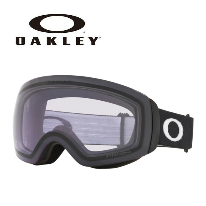 Rakuten - OAKLEY オークリー ゴーグル FLIGHT DECK M/MATTE BLACK/PRIZM CLEAR/OO7064-A7 25-26 モデル