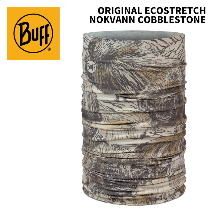 BUFF バフ ORIGINAL ECOSTRETCH ネックウォーマー NOKVANN COBBLESTONE 25-26モデル