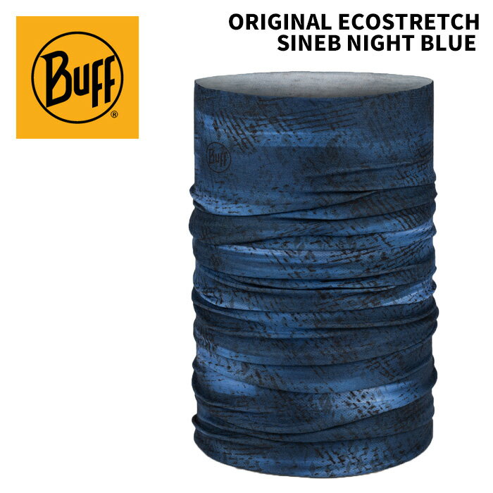 BUFF バフ ORIGINAL ECOSTRETCH ネックウォーマー SINEB NIGHT BLUE 25-26モデル