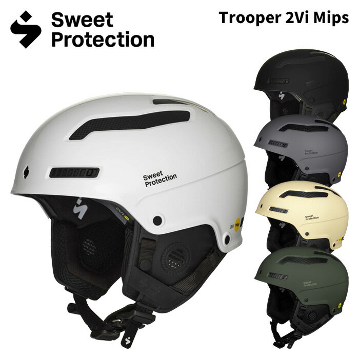 Rakuten - 【840094】SWEET PROTECTION スウィートプロテクション ヘルメット Trooper 2Vi Mips 25-26 モデル