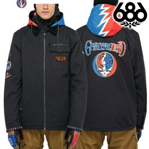 686【22/23・DEAD JACKET：GRATEFUL DEAD BLACK FLANNEL】シックスエイトシックス ロクハチロク sixeightsix ウェア