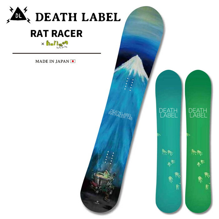 DEATH LABEL �f�X���[�x�� �X�m�[�{�[�h �� RAT RACER 25-26 ���f��