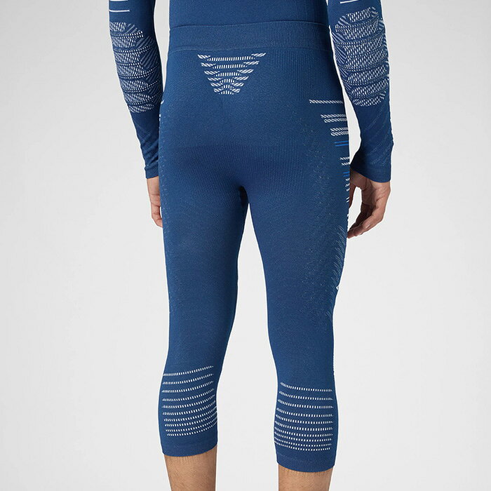 F.JANCK 楽天市場店のUYN U100390 ウィン ベースレイヤー パンツ Natyon 3.0 France 3/4 Thermal Pants 25-26モデル｜アングル3