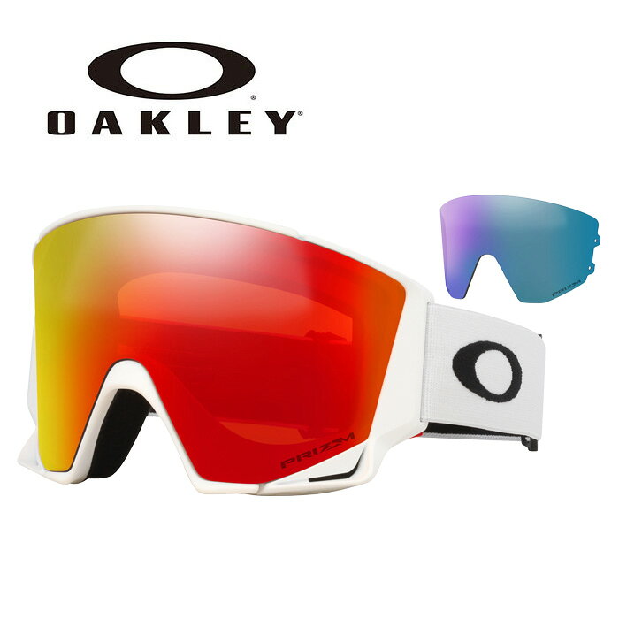 Rakuten - OAKLEY オークリー ゴーグル FLOW SCAPE L ASIA/MATTE WHITE/PRIZM TORCH IR & PRIZM ICED IR OO7145A-08 25-26モデル