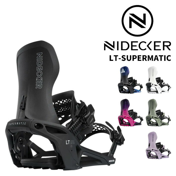 NIDECKER iCfbJ[ Xm[{[h rfBO LT-SUPERMATIC DROPINVXe(HYBRIDXgbv) 25-26 f