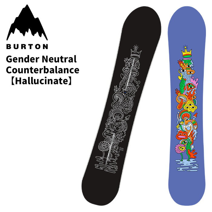 BURTON o[g Xm[{[h  Gender Neutral Counterbalance yHallucinatez 25-26 f