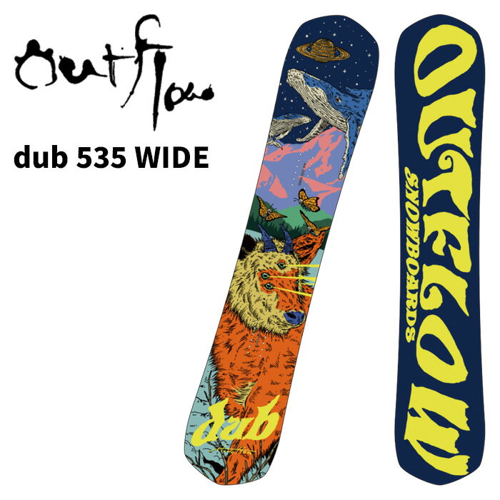 OUTFLOW AEgt[ Xm[{[h  dub 535 WIDE 25-26 f