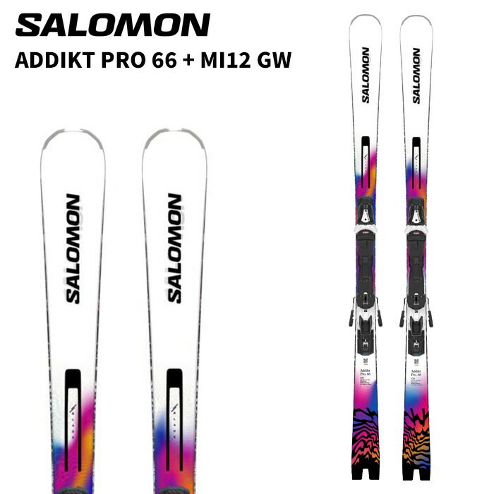 SALOMON   ADDIKT PRO 66 + MI12 GW ӥǥ󥰥å 25-26 ǥ