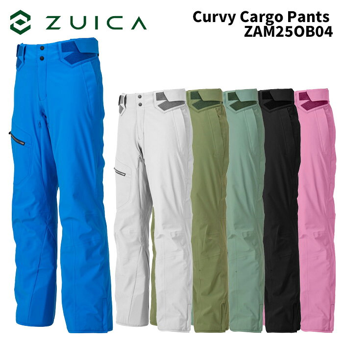 ZUICA Curvy Cargo Pants / ZAM25OB04 25-26(2026)モデル ズイカ スキー ウェア パンツ