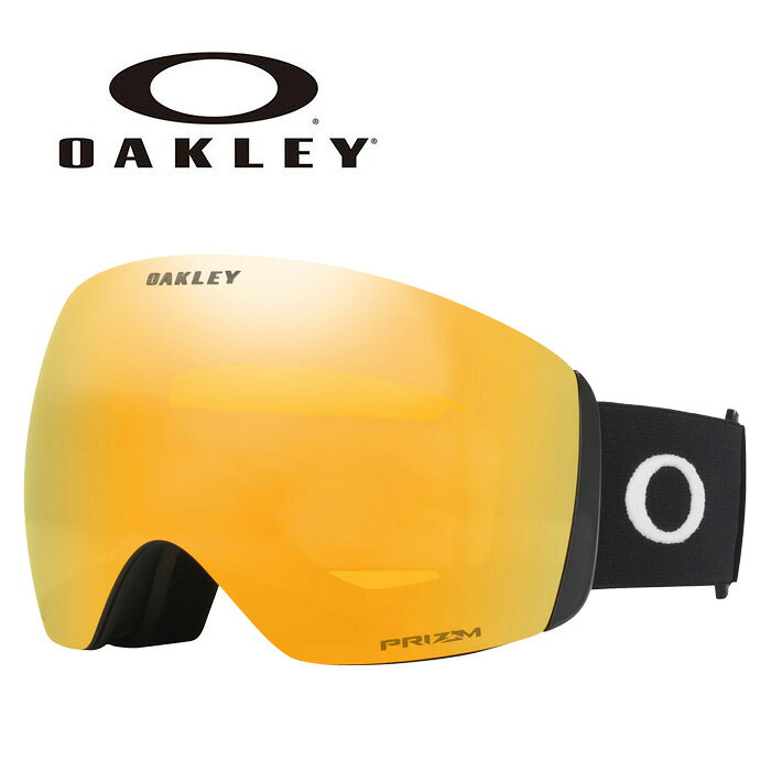 Rakuten - OAKLEY【25/26・FLIGHT DECK L：MATTE BLACK / PRIZM 24K IRIDIUM】OO7050-F5　7050F500 オークリー ゴーグル