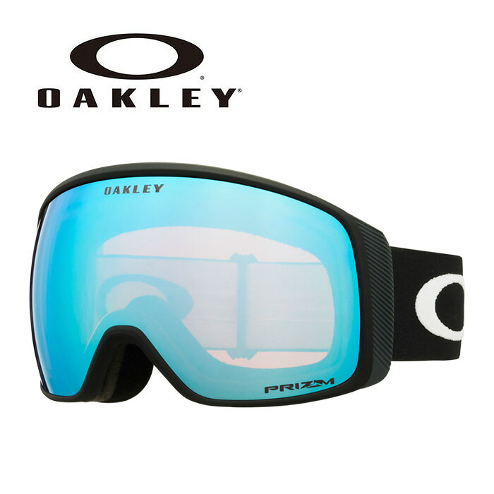 OAKLEY - OAKLEY【25/26・FLIGHT TRACKER L：MATTE BLACK / PRIZM SAPPHIRE IRIDIUM】OO7104-06　71040600 オークリー ゴーグル