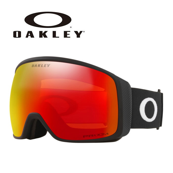 OAKLEY - OAKLEY【25/26・FLIGHT TRACKER L：MATTE BLACK / PRIZM TORCH IRIDIUM】OO7104-07　71040700 オークリー ゴーグル