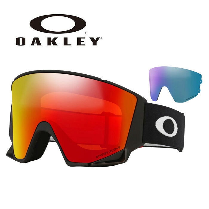 OAKLEY - OAKLEY【25/26・FLOW SCAPE L ASIA：MATTE BLACK / PRIZM TORCH & PRIZM ICED】OO7145A-02　71450200 オークリー ゴーグル