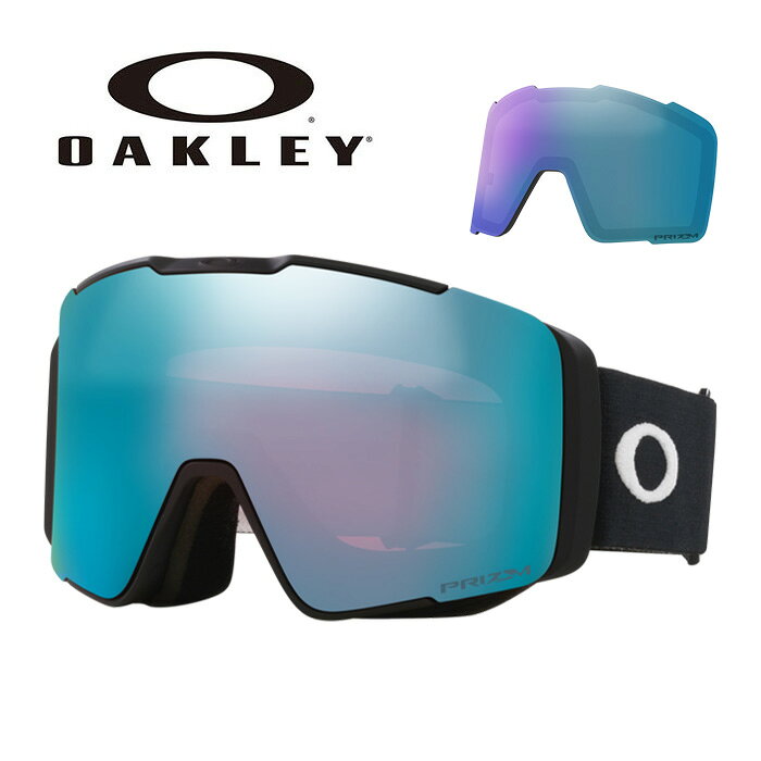 Rakuten - OAKLEY【25/26・LINE MINER PRO M ASIA：MATTE BLACK / PRIZM SAPPHIRE & PRIZM ICED】OO7144A-02　71440200 オークリー ゴーグル