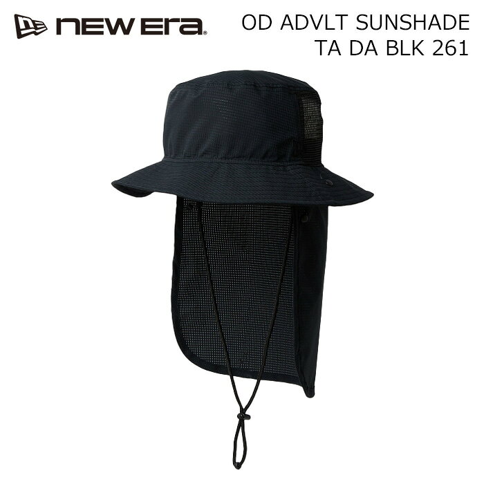 乐天商城 - NEWERA ニューエラ キャップ 14774341 OUTDOOR ADVLT SUNSHADE TA DA BLK 261 26SSモデル