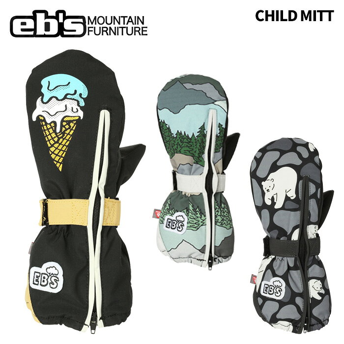 CHILD MITT チャイルドミット #4600904 カラー : ICECREAM, LANDSCAPE, KUMAFLAGE サイズ : 110, 120 パパママが装着させやすい、幼児向けグローブ 手の甲は防水透湿3LAYER。 中綿は「primaloft」が入り、保温力抜群。 裏地のフィールドセンサー(東レ)で手の平はいつでもサラサラ。 子供の手入れが容易なロングファスナー。 グローブが簡単に外れないように手首に固定バンド。 110は3〜4歳、120は4〜5歳が目安。 ※ご注意※ ・製造過程で細かいキズがつくことがあります。ご了承ください。 ・実店舗と在庫を共有しているため、タイミングによって完売となる場合がございます。 ・モニターの発色によって色が異なって見える場合がございます。