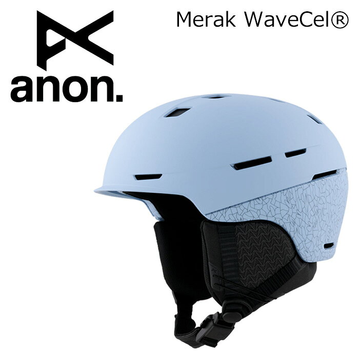 ANON アノン ヘルメット Merak WaveCel Ski & Snowboard Helmet LB Marble Regular Fit 26-27モデル