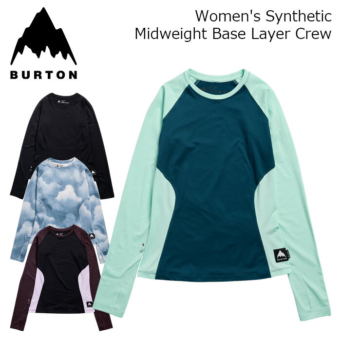 BURTON バートン アパレル ベースレイヤー Women's Synthetic Midweight Base Laye...