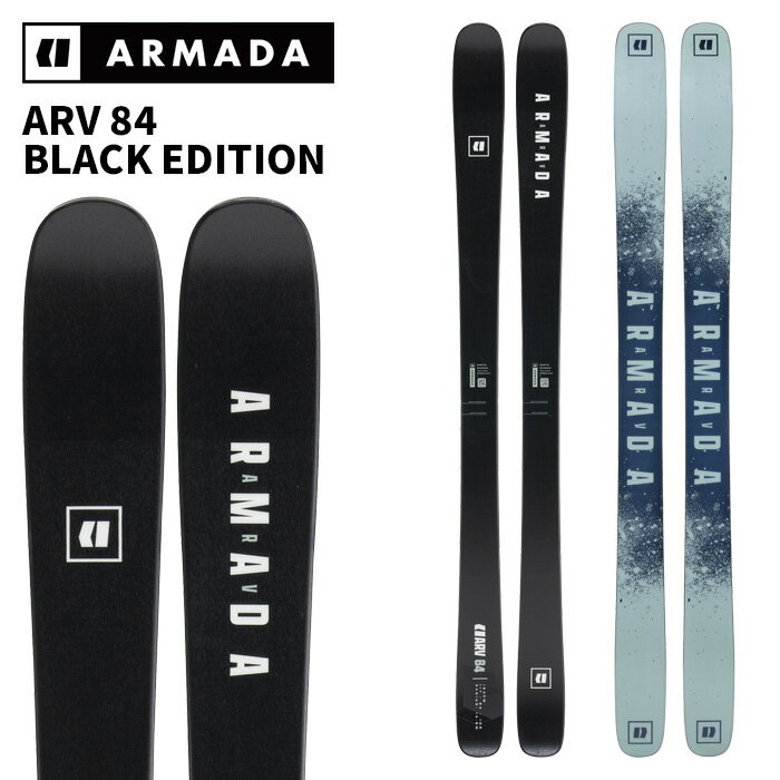 ARMADA アルマダ スキー板 ARV 84 CLEAN BLACK EDITION 板単品 26-27モデル(4.0)