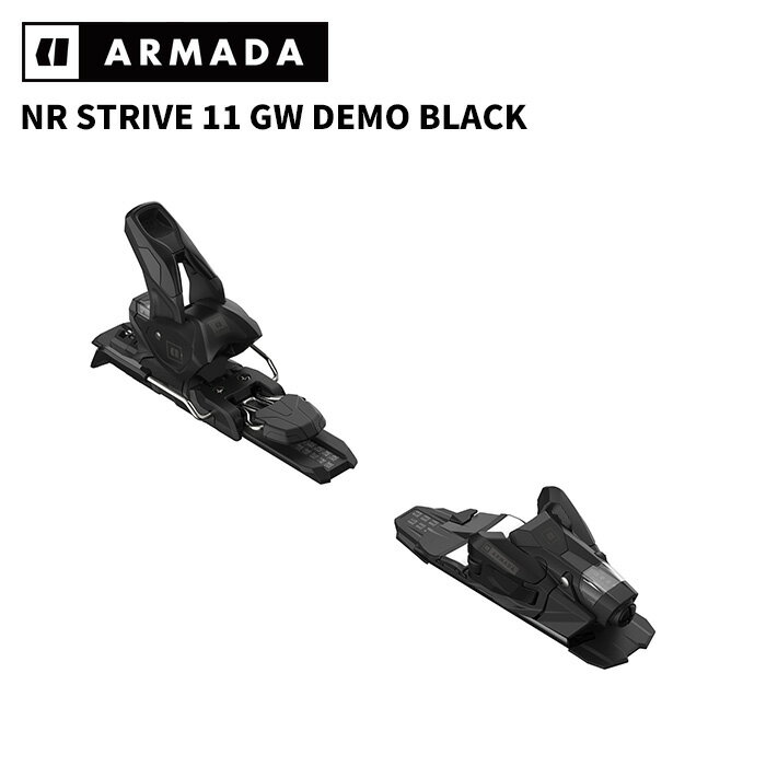 樂天商城 - ARMADA アルマダ スキー ビンディング NR STRIVE 11 GW DEMO BLACK（解放値 3.5-11.0）26-27モデル【単品販売不可】