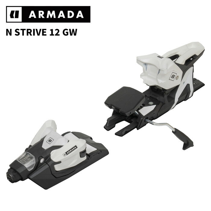 Binding - ARMADA アルマダ スキー ビンディング N STRIVE 12 GW WHITE（解放値 5.0-12.0）26-27モデル 【単品販売不可】