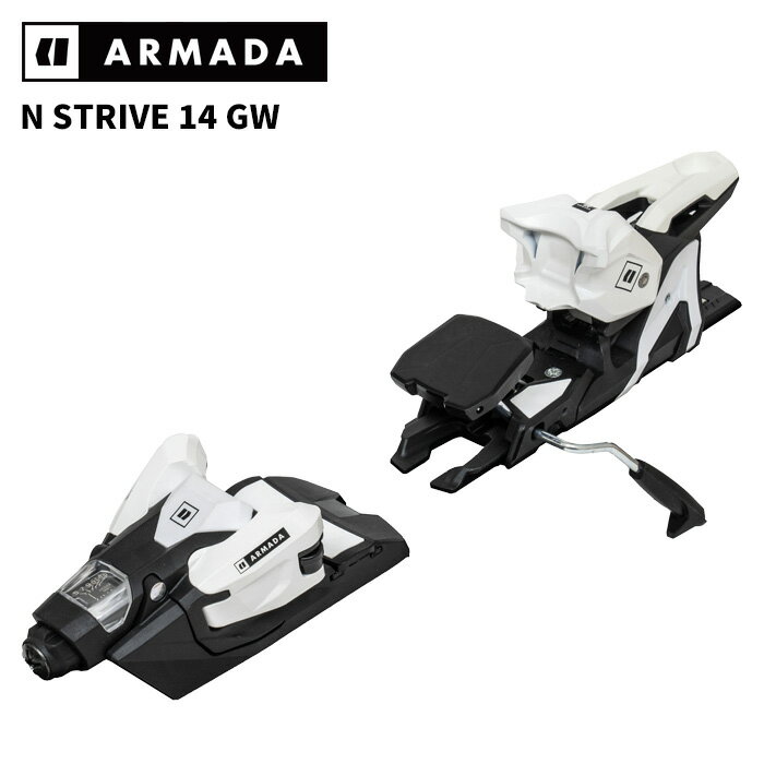 Binding - ARMADA アルマダ スキー ビンディング N STRIVE 14 GW WHITE（解放値 5.0-14.0）26-27モデル【単品販売不可】