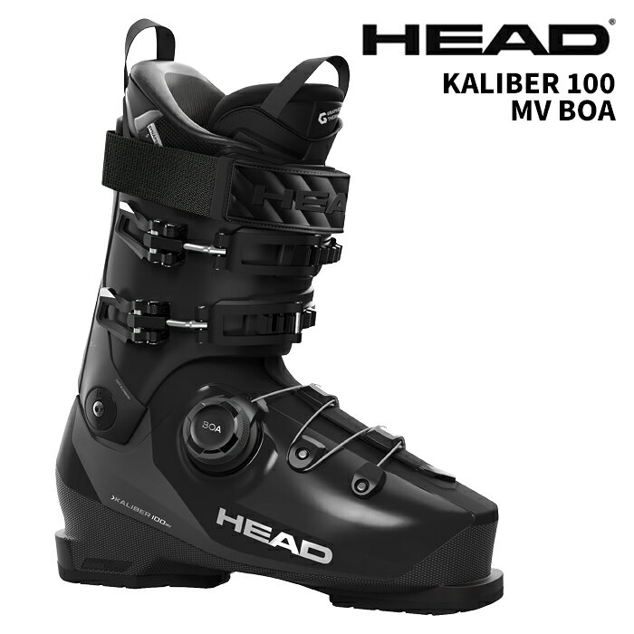 Rakuten - HEAD ヘッド スキーブーツ KALIBER 100 MV BOA BLACK 26-27モデル
