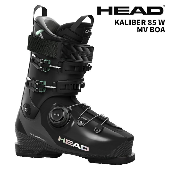 HEAD - HEAD ヘッド スキーブーツ KALIBER 85 W MV BOA BLACK 26-27モデル レディース