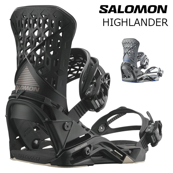HIGHLANDER カラー : BLACK(L47940300), CASTOR GREY(L49289500) サイズ : S, M, L Powerful Riding , Shadow Fit , Our Freeriders’ , Favorite Responsive Highlanderは、オールマウンテンライディングに焦点を当てた、軽量でレスポンスの良いデザインの中に、快適性とコントロールの正確なバランスを提供します。サポート性の高い3D Minimaハイバックがレスポンス・パッドと組み合わされ、正確なエネルギー伝達を可能にします。一方で、ShadowFitテクノロジーが自然な繋がりと快適性を高め、長時間のライディングをサポートします。 BASEPLATE : Shadow Fit Baseplate, Kevlar Quickwire, 45% Fiberglass Nylon Composite, Toolfree Adjustable Toe Ramp, Universal Disc, IMS, Power Hook, Unite Disc Compatibility STRAPS : Shadow Lite Strap, Ultra-Fit Toe Strap , MicroMax and Toolfree Strap Adjustments HIGHBACK : Minima 3D, 12° Pre-rotated Shape PADDING : Response Pad, Supreme full EVA, Canted Footbed RATCHETS : MP Ratchet, Aluminum Buckle Lever ※ご注意※ ・製造過程で細かいキズがつくことがあります。ご了承ください。 ・実店舗と在庫を共有しているため、タイミングによって完売となる場合がございます。 ・モニターの発色によって色が異なって見える場合がございます。